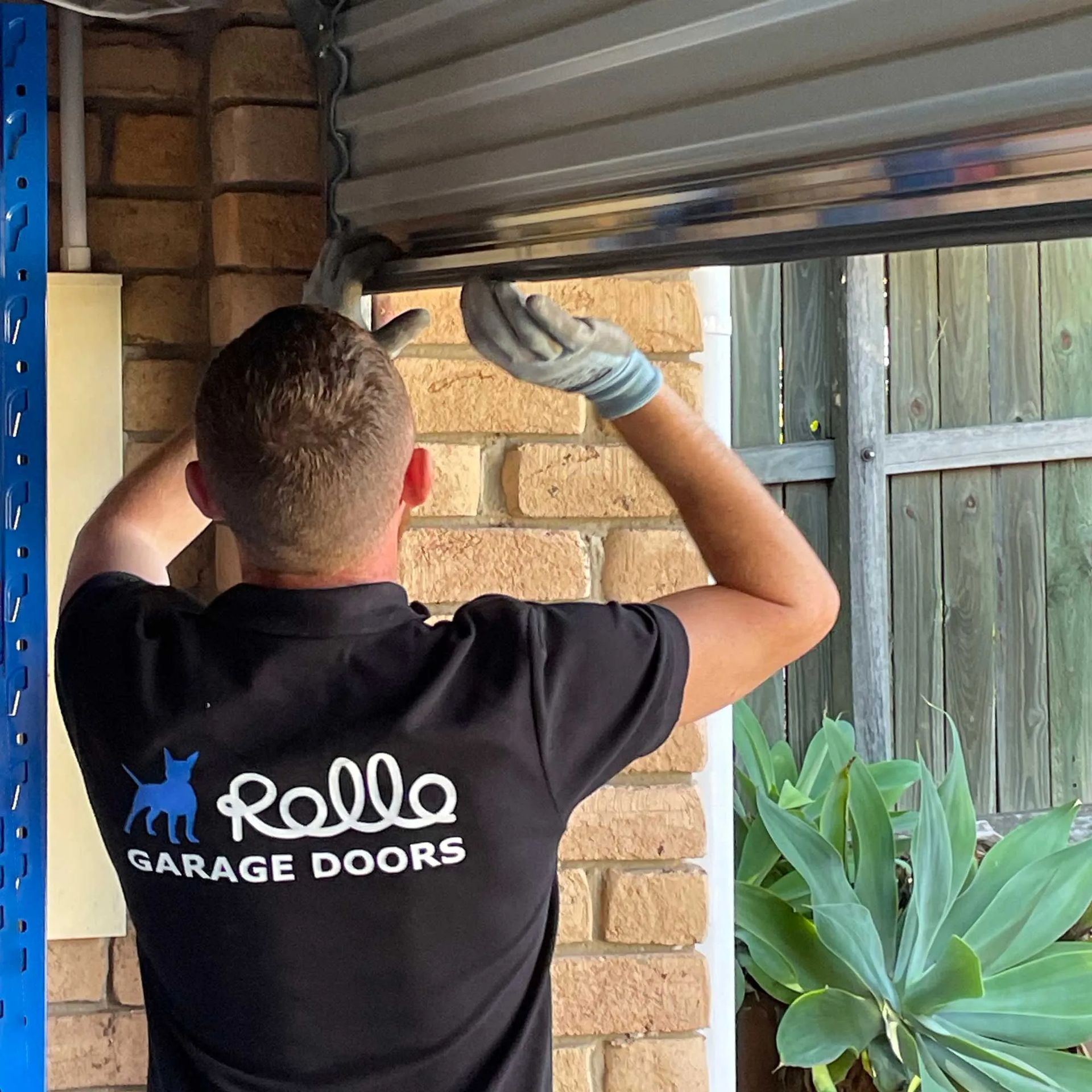 Professional garage door installation