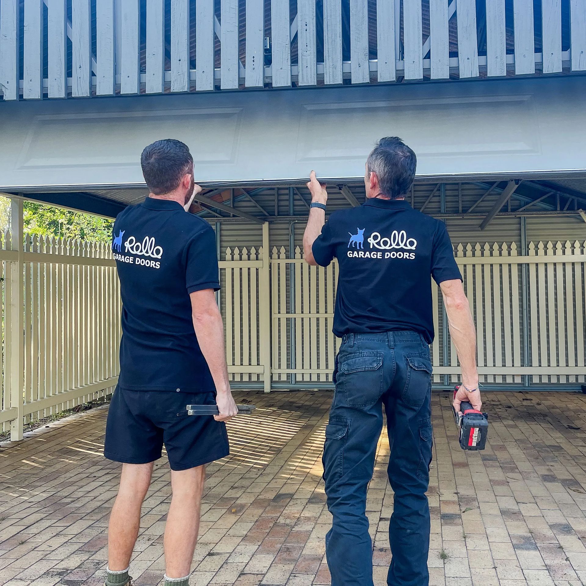 Garage door maintenance